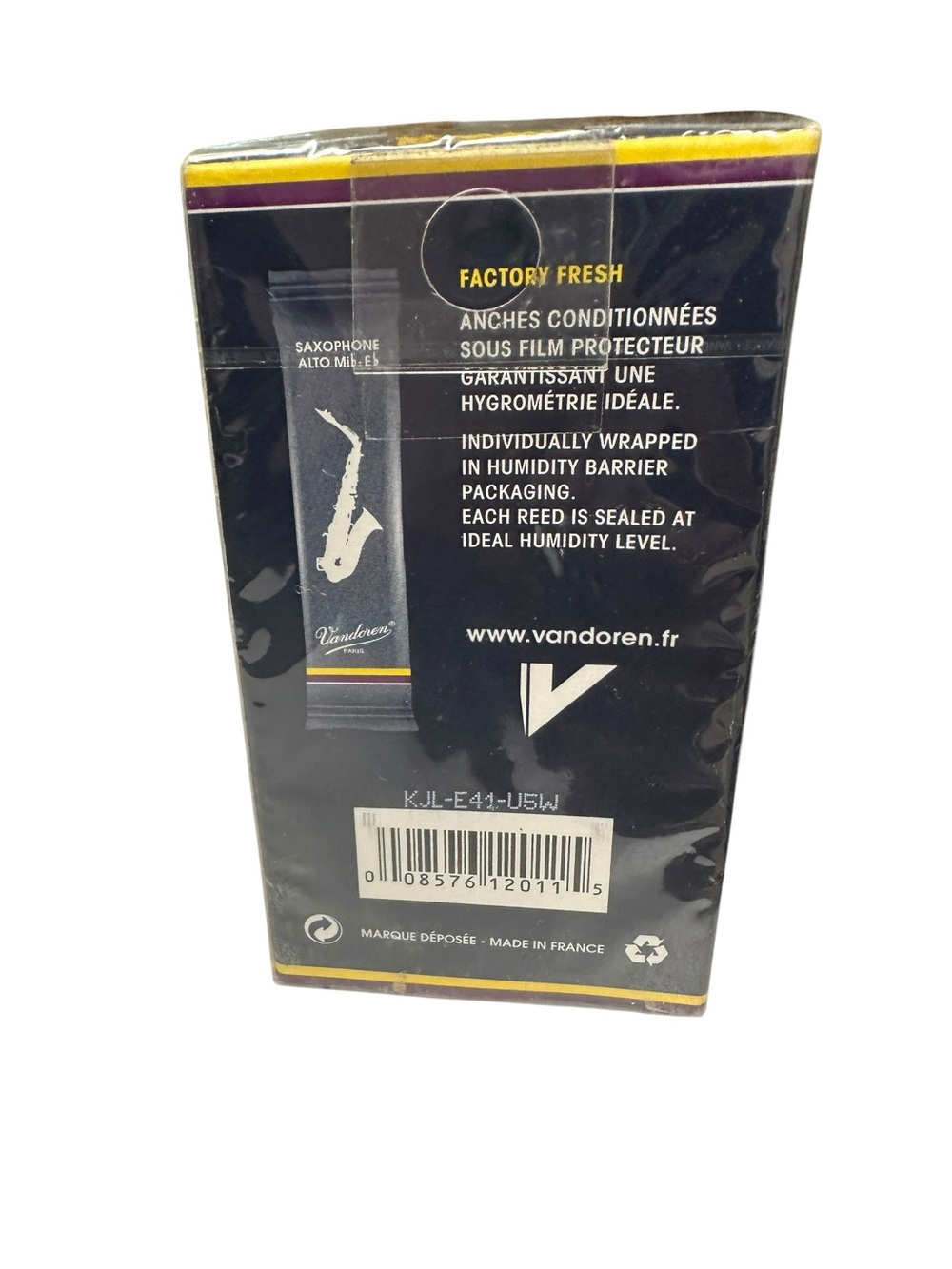 Vandoren Alto Saxophone Reeds (Strength 3) - Pack of 10 - Picture 5 of 5